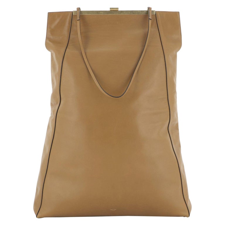 Celine Clasp Cabas Tote Leather Tall at 1stDibs | celine cabas bag, celine  clasp tote, celine cabas clasp