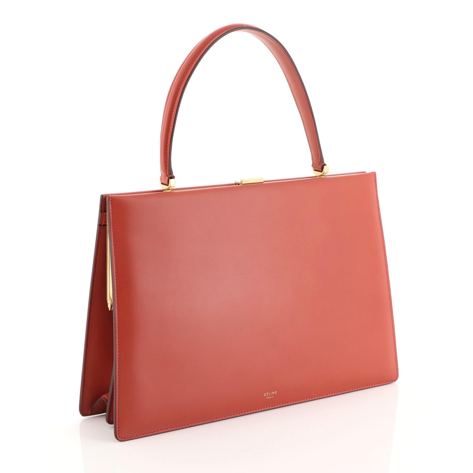 celine top handle bag