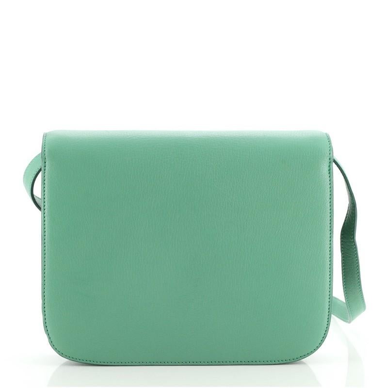 green celine box bag