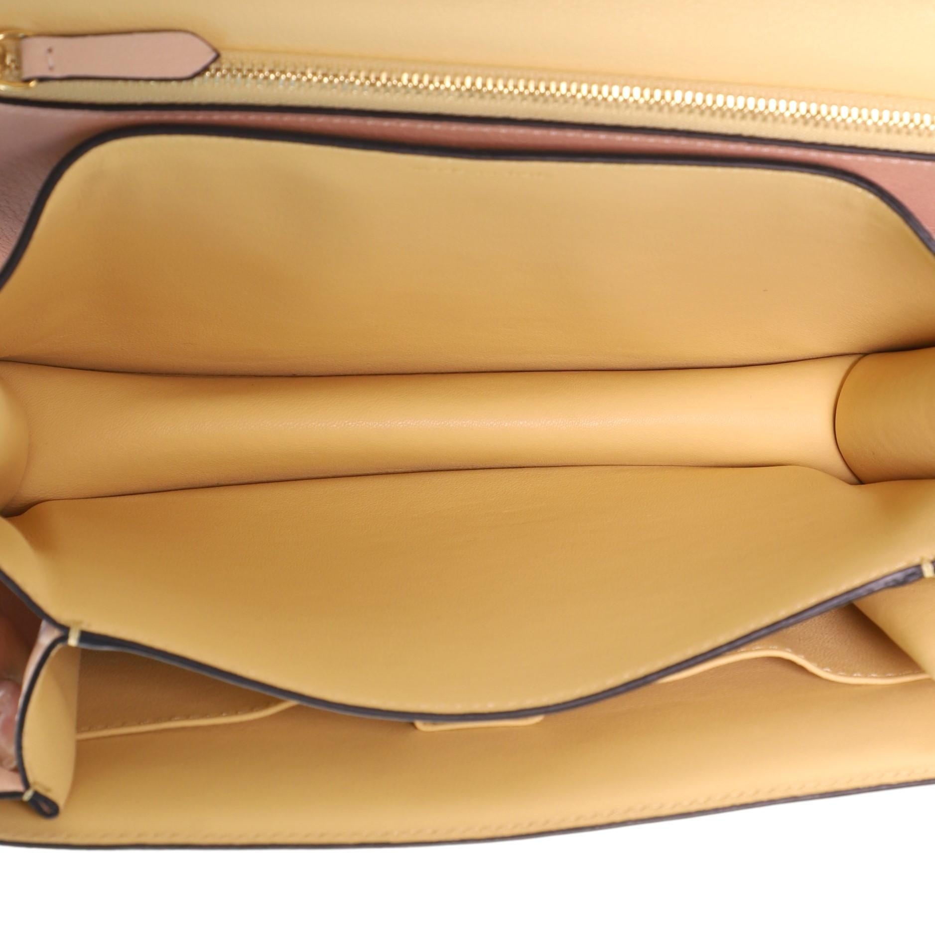 Beige Celine Classic Box Bag Grainy Leather Medium