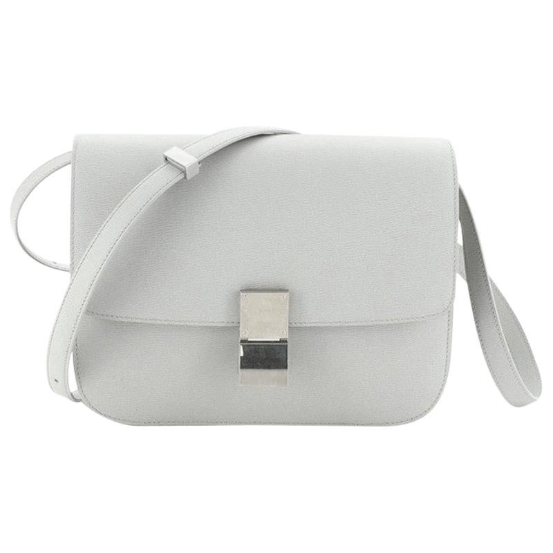 celine box bag white