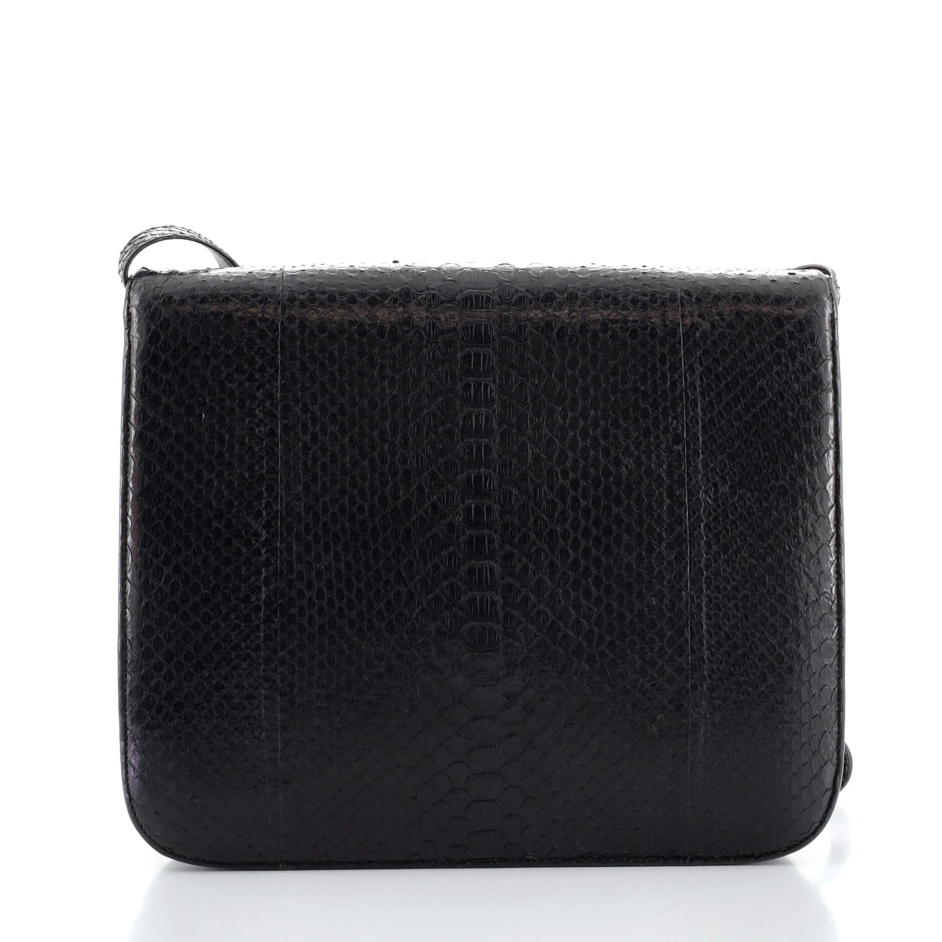 celine python box bag