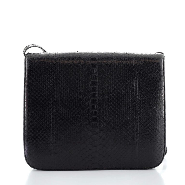 Celine Classic Box Bag Python Large at 1stDibs