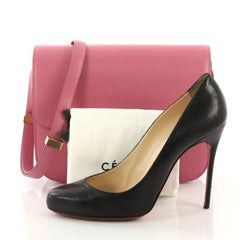 Celine Classic Box Bag Cuir lisse Moyen