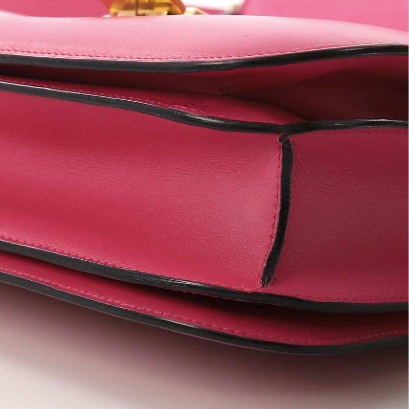 Classic Box-Tasche aus glänzendem Leder von Celine 4