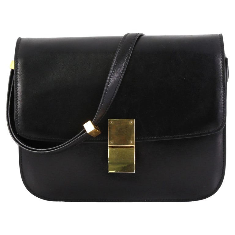 Celine Classic Box Bag Smooth Leather Medium at 1stDibs