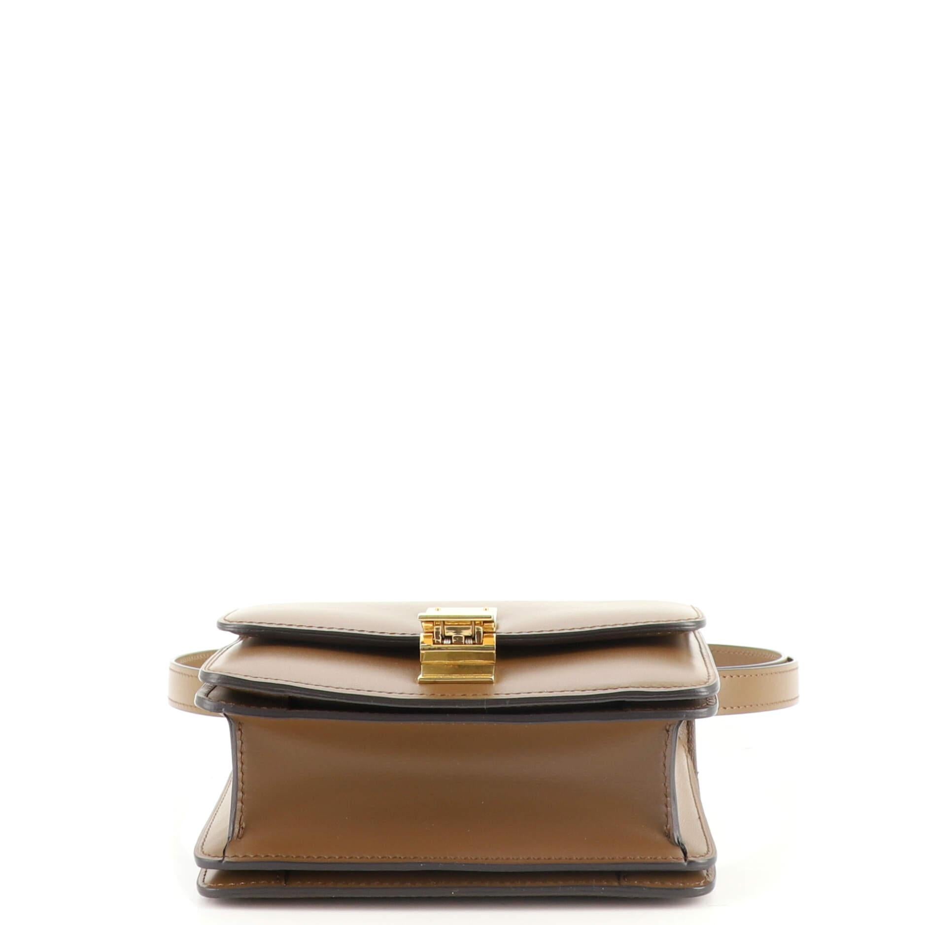 Celine Classic Box Bag Smooth Leather Small In Good Condition In NY, NY