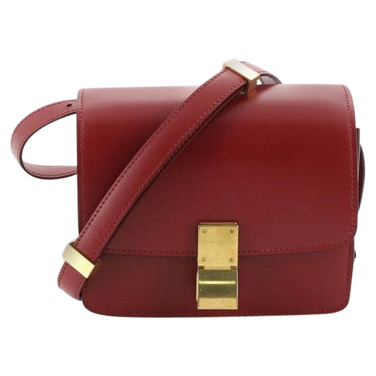 Celine Classic Box Bag Smooth Leather Small at 1stDibs | celine bag