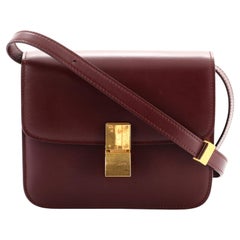 Celine Classic Box - Sac en cuir lisse petit modèle