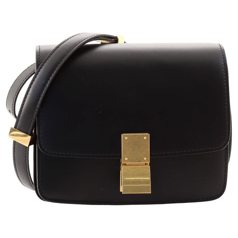 Celine Classic Box Bag Smooth Leather Small For Sale at 1stDibs