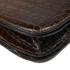 Celine Classic Box Medium in Crocodile Leather