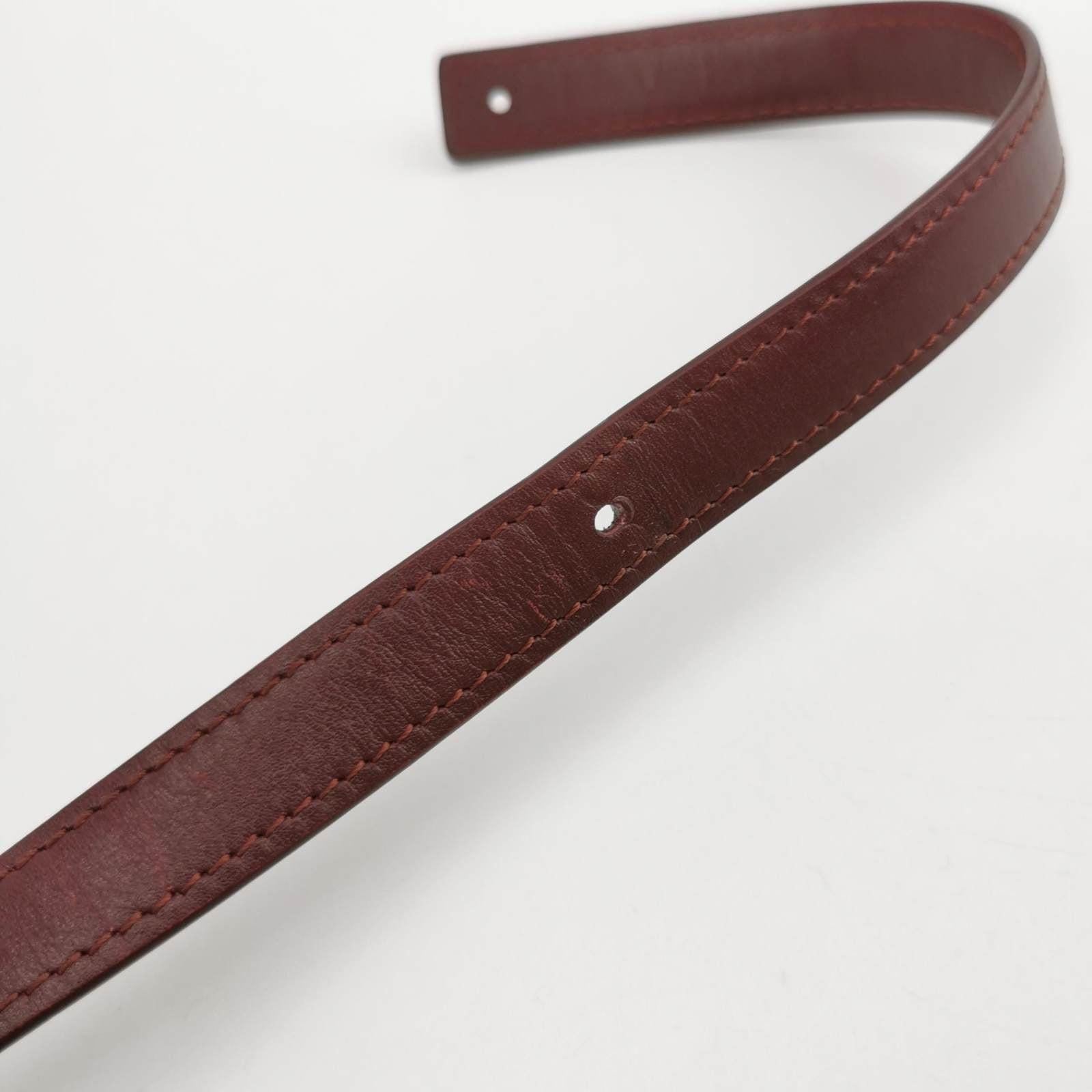 CELINE Classic Flap Burgundy Box Leather crossbody bag For Sale 8