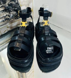 Gladiator-Sandalen aus Leder von Celine Clea Triomphe