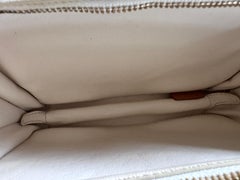 CELINE clutch from the Phoebe philo era in bakelite ivory & leather
