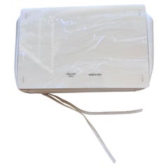 CELINE clutch from the Phoebe philo era in bakelite ivory & leather