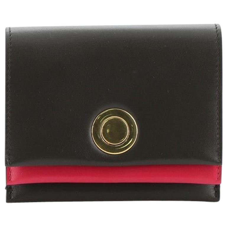 Celine Coin Multifunction Flap Wallet Leather Medium