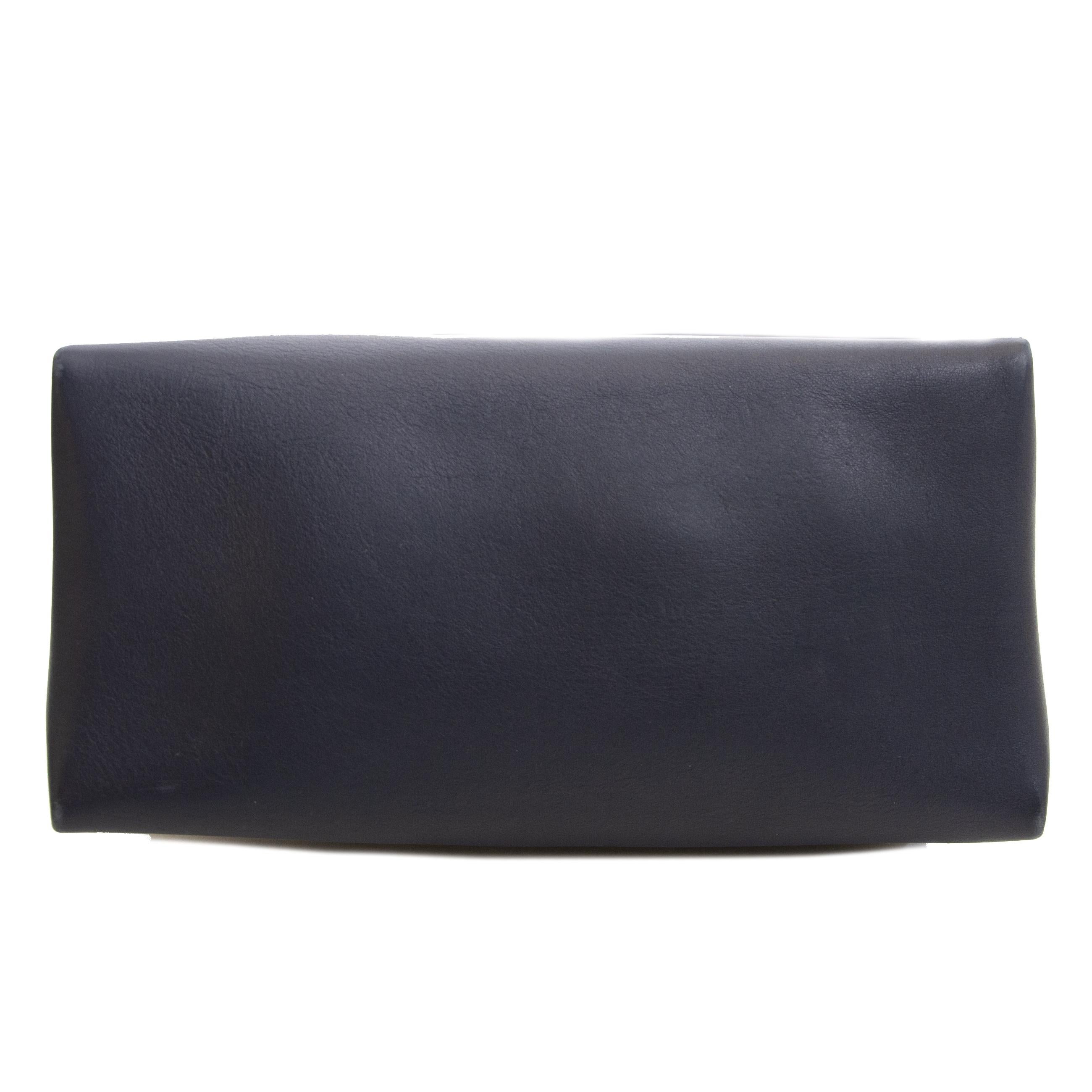 Celine Colorblocked Leather Shoulder Bag 2