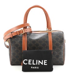 Sac à dos convertible Céline Triomphe en toile enduite grand format