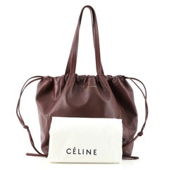 Celine Coulisse Shoulder Bag Leather Small