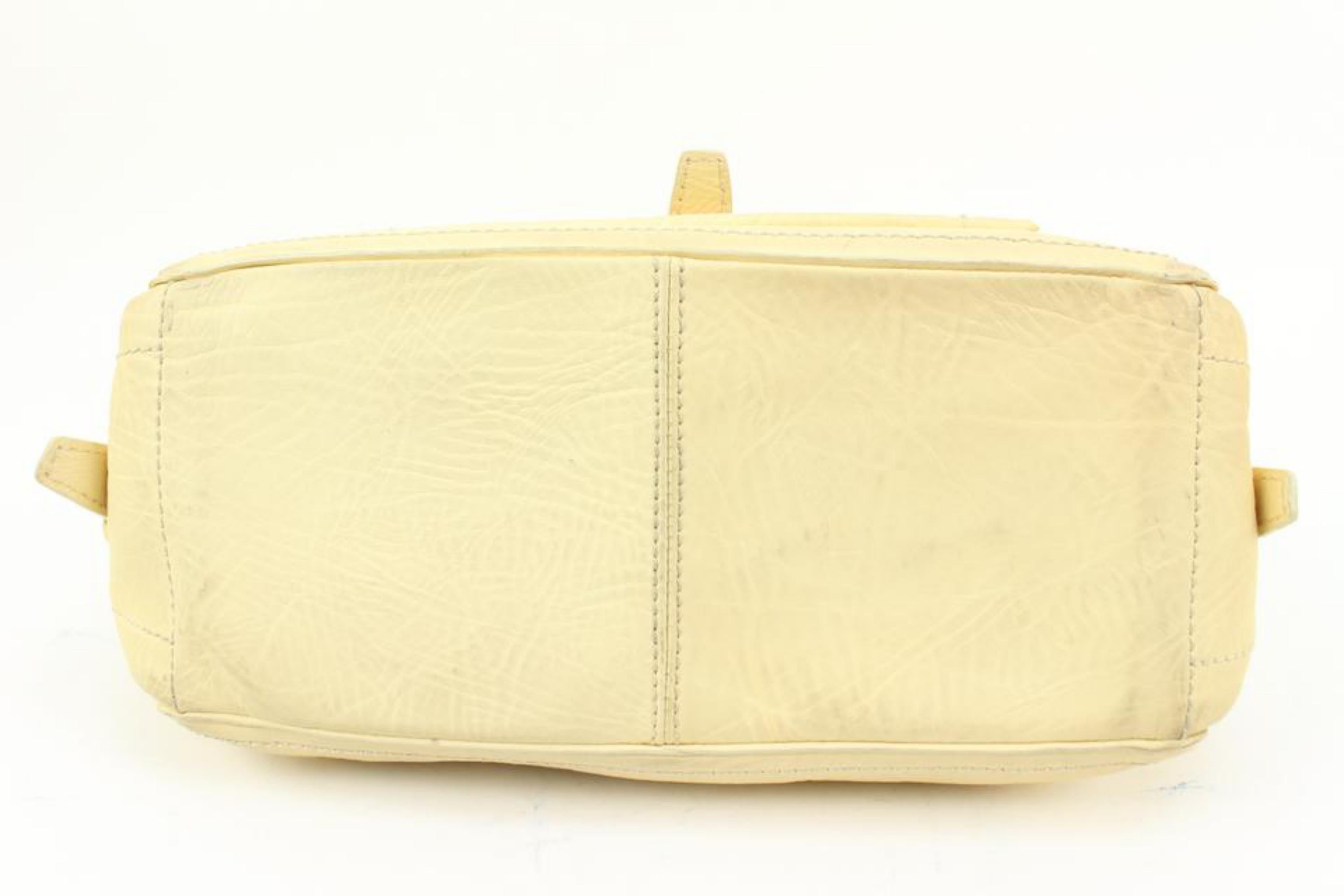 Céline Cream Leather Boogie Tote Bag 91ce39s For Sale 3
