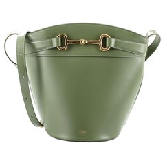 Celine Crecy Bucket Bag Leather