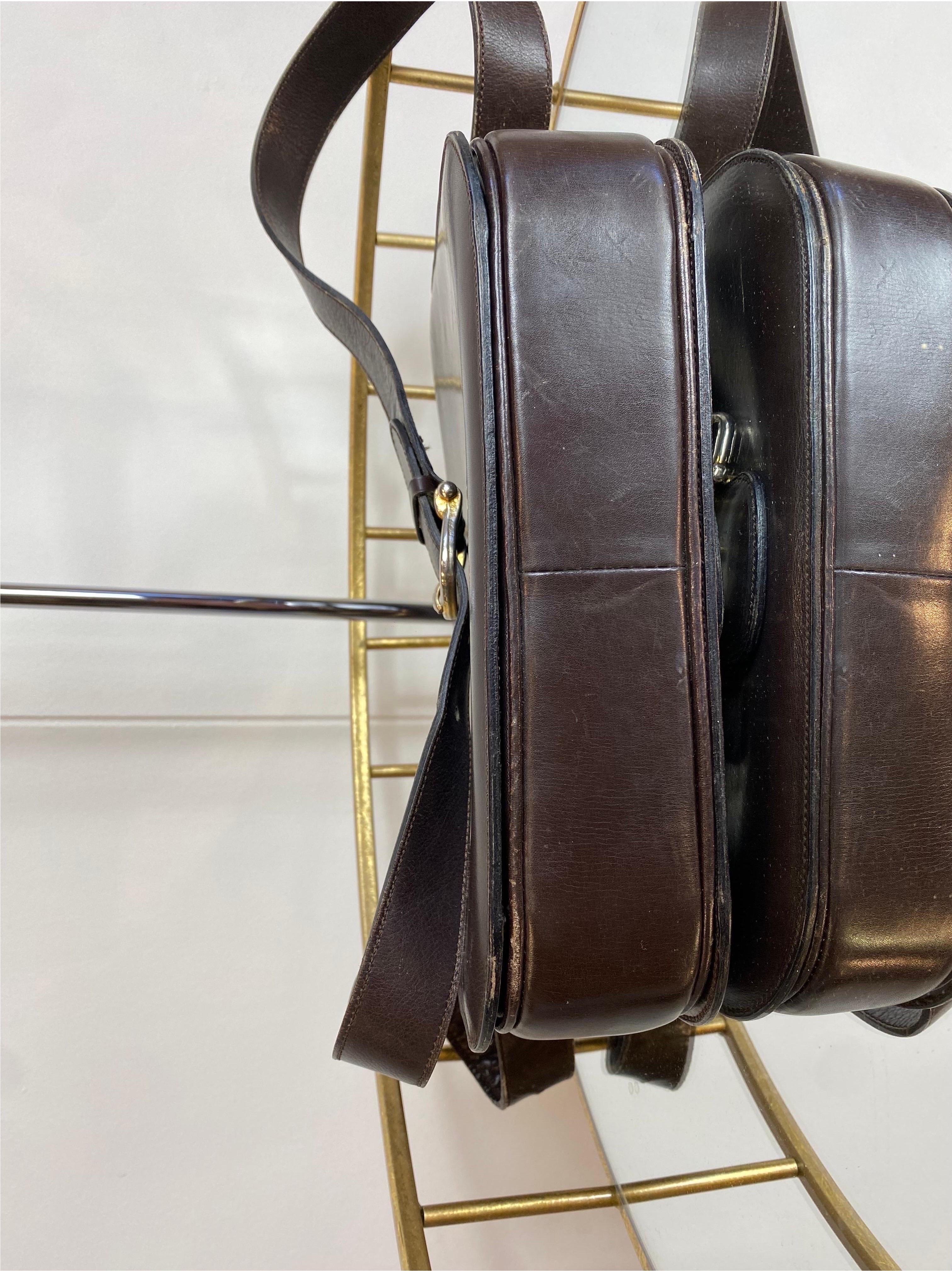 Celine Crecy vintage Leather Shoulder Bag 3