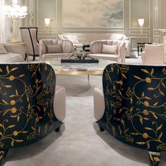 Dunkler Sessel "Deckenchair" von Celine