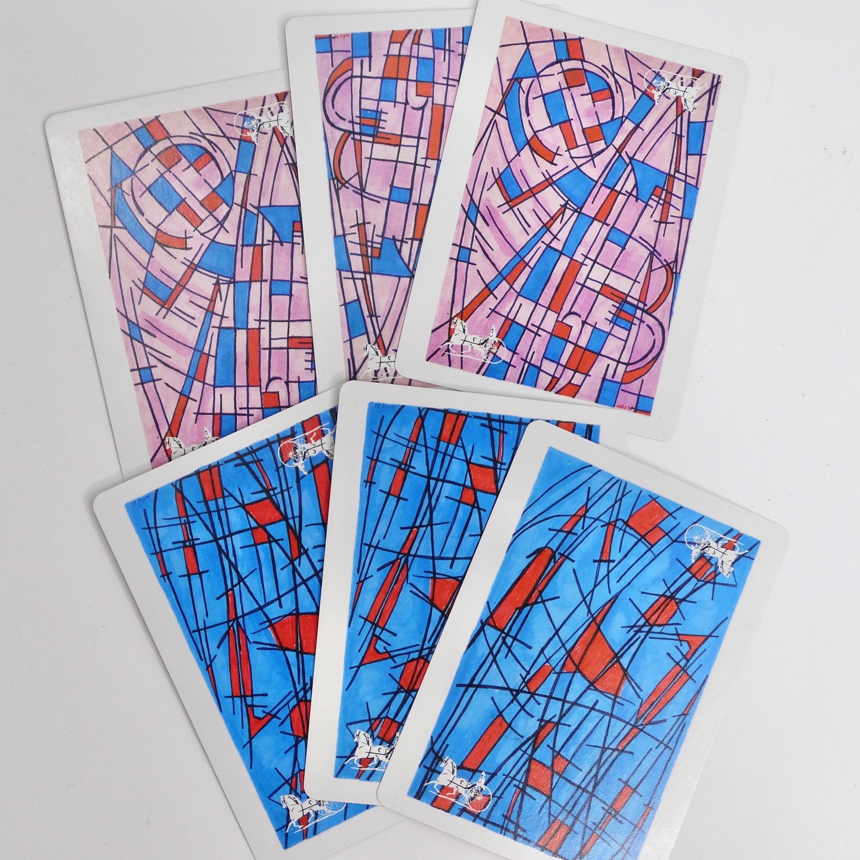 Deck mit Spielkarten von Celine im Angebot 5
