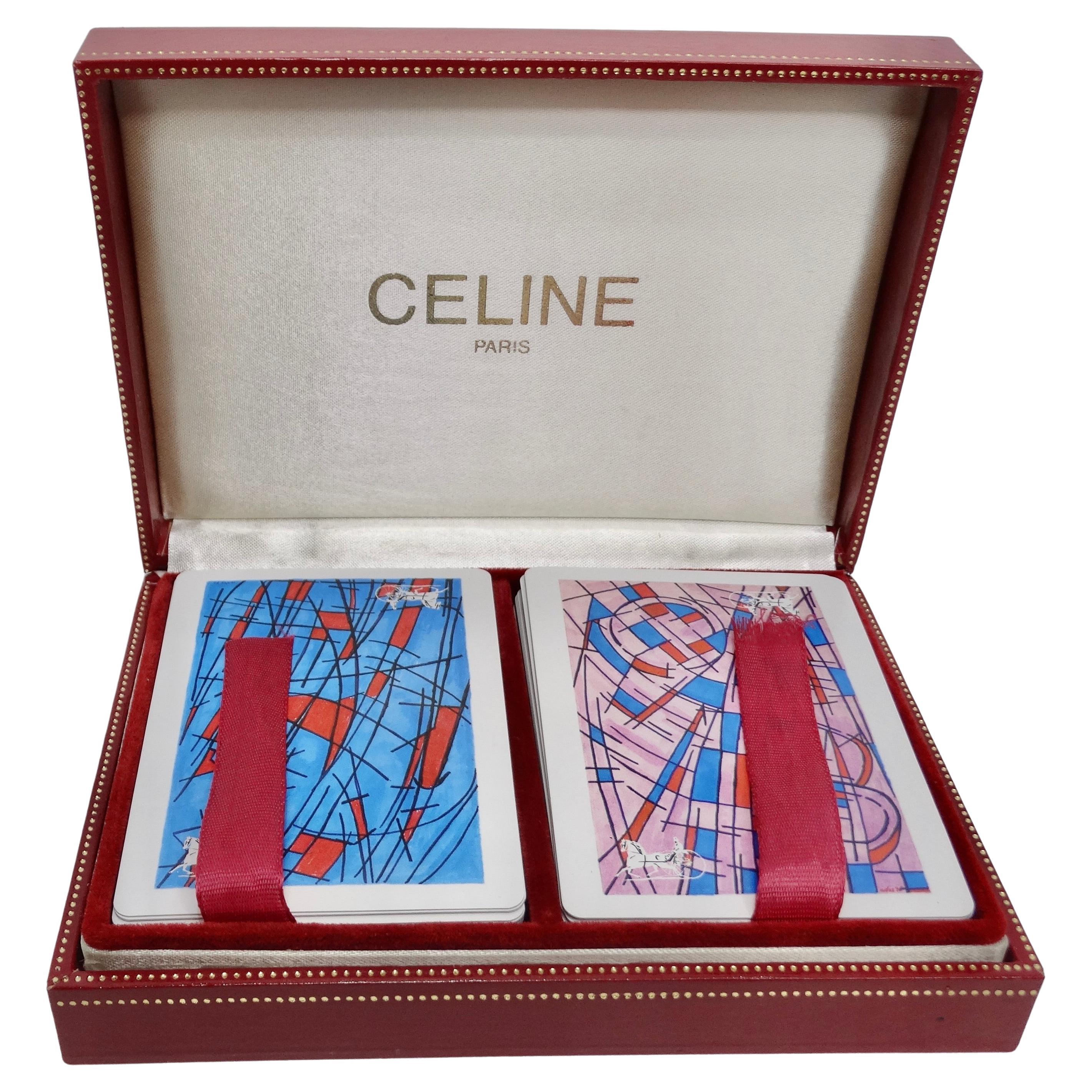 Deck mit Spielkarten von Celine im Angebot