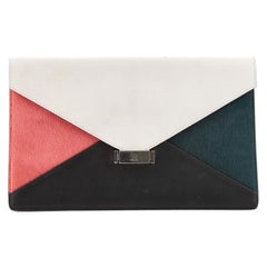 Celine Diamond Clutch Pony Hair and Leather Medium
