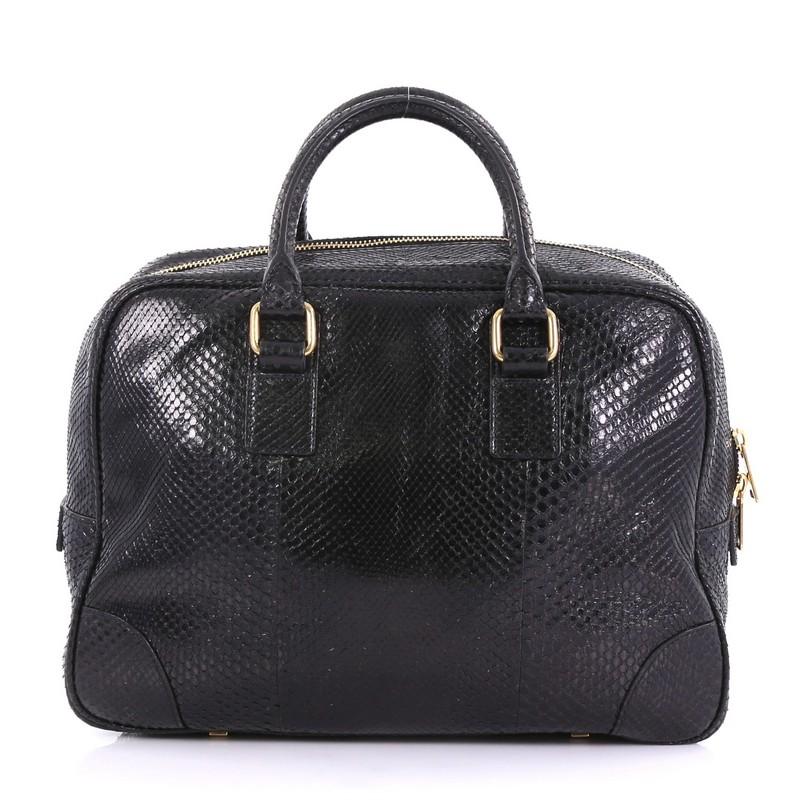 Celine Doctor Bag Python Medium In Good Condition In NY, NY