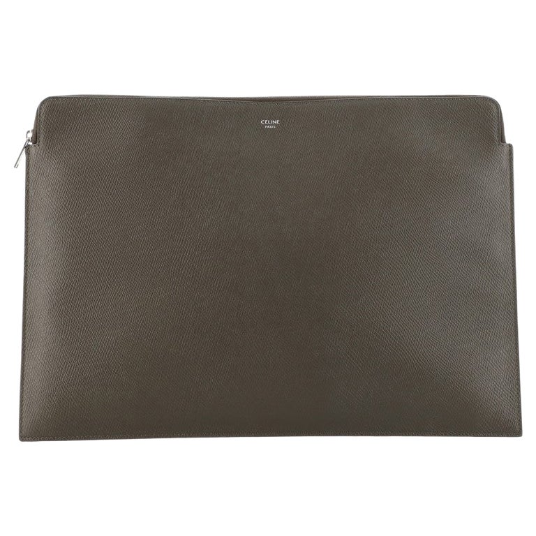 Dokumentenhalter aus Leder von Celine