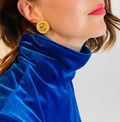 CELINE Earrings Vintage 1990s