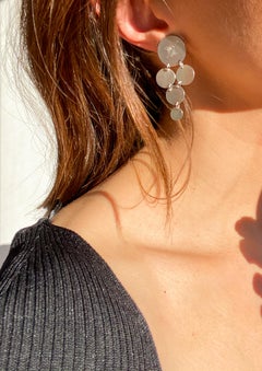 Orecchini Celine Vintage anni '90 in argento sterling