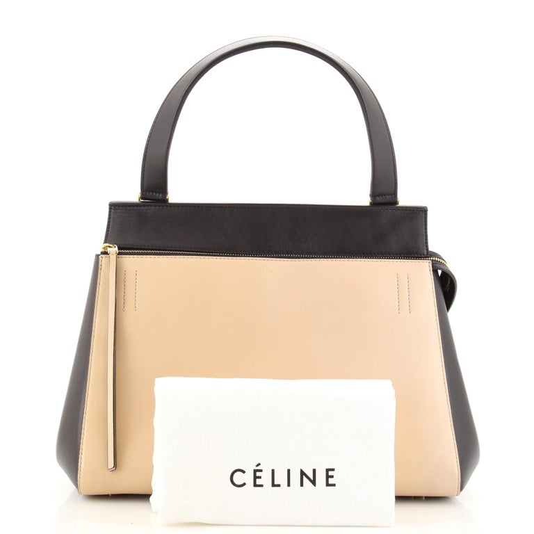 Celine Edge Bag Leather Medium at 1stDibs