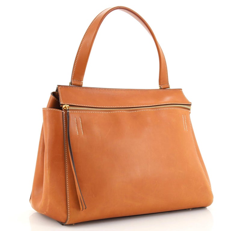 Celine Edge Bag Leather Medium at 1stDibs