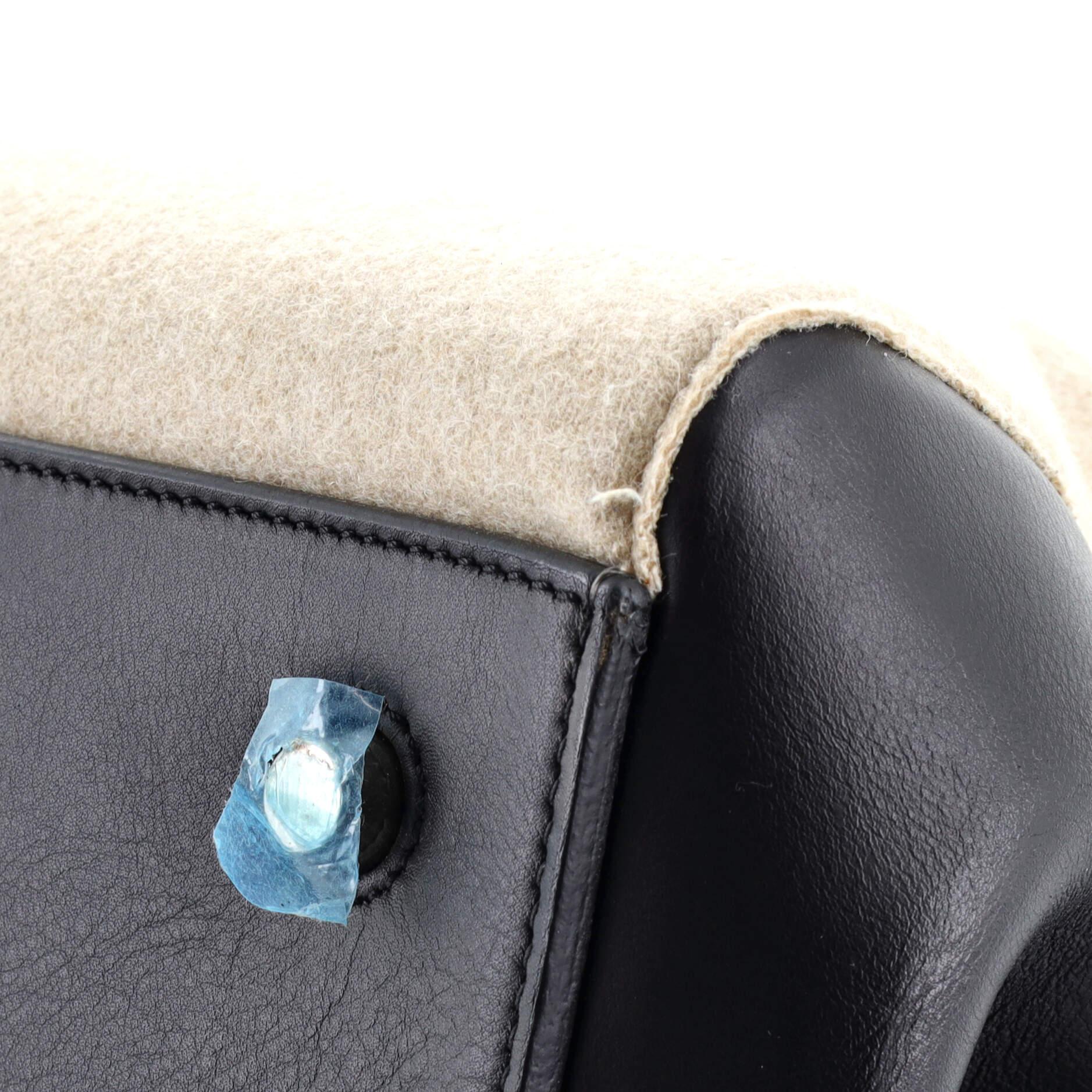 Tasche aus Wolle und Leder von Celine Edge Medium 2