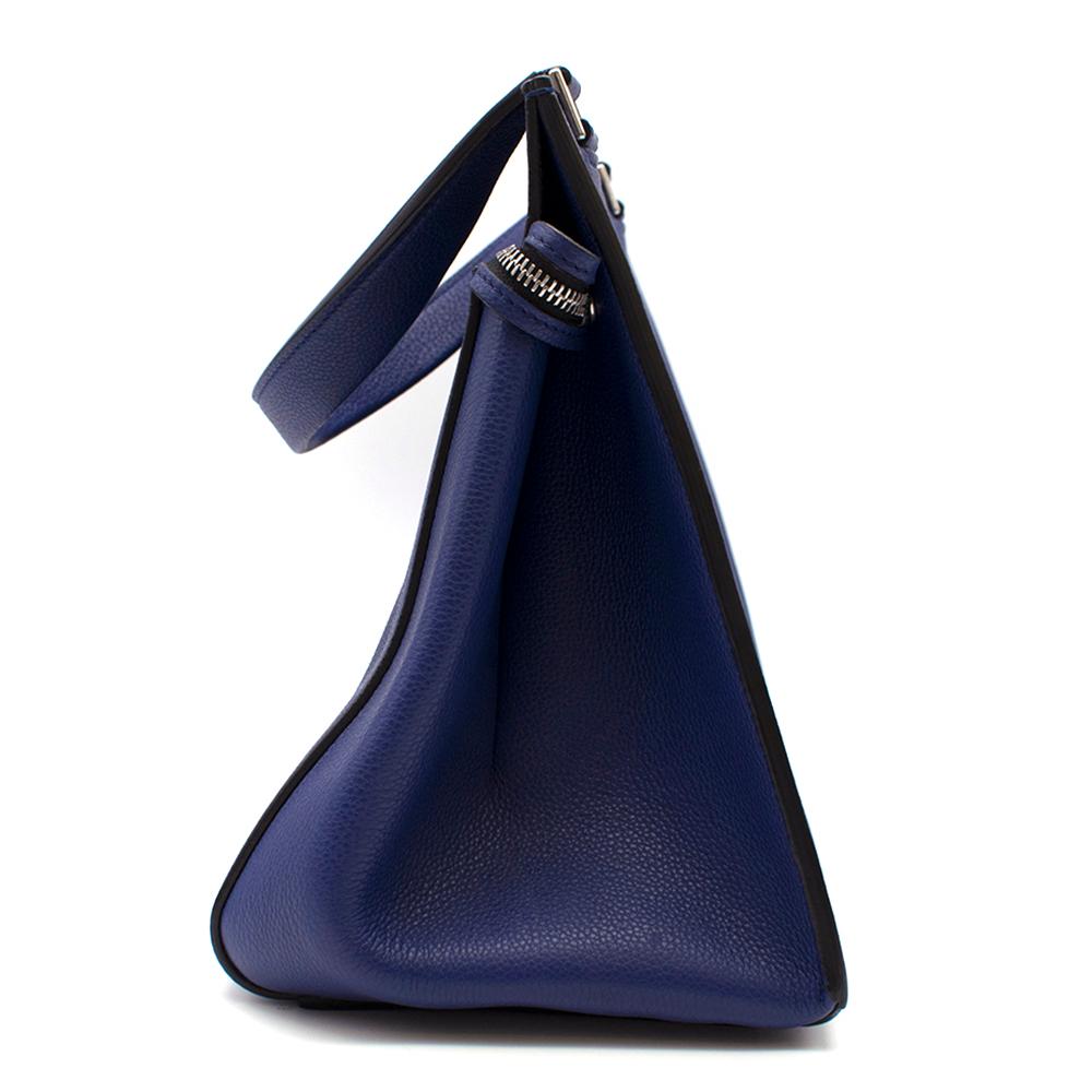 Celine Edge Indigo Blue Tote Bag  In Good Condition In London, GB