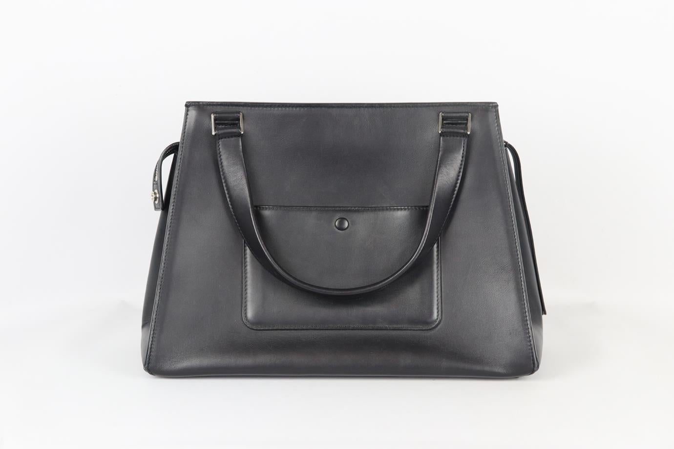 Women's Celine Edge Medium Calf Hair And Leather Shoulder Bag For Sale