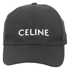 Bestickte Baseballmütze aus Baumwoll-Twill von Celine, Einheitsgröße