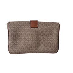 Celine Envelope Clutch bag in Brown Monogram