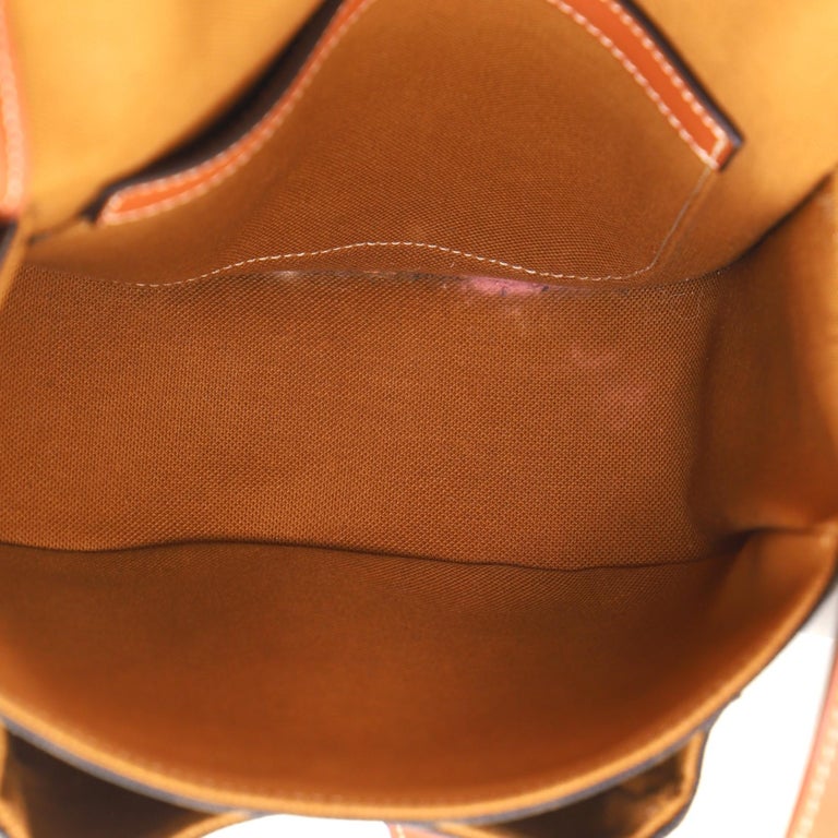 Celine Folco Bag Triomphe Coated Canvas Medium at 1stDibs