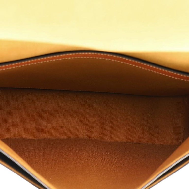 Celine Folco Messenger Bag Triomphe Coated Canvas at 1stDibs