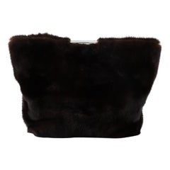 Celine Fold Over Clutch Mink