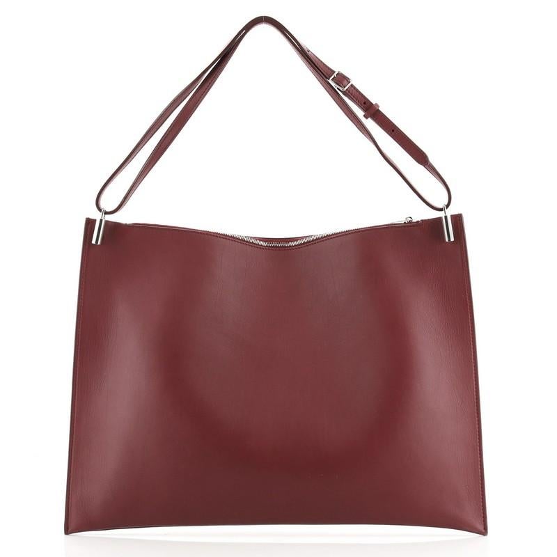 Celine Fortune Cookie Convertible Shoulder Bag Leather