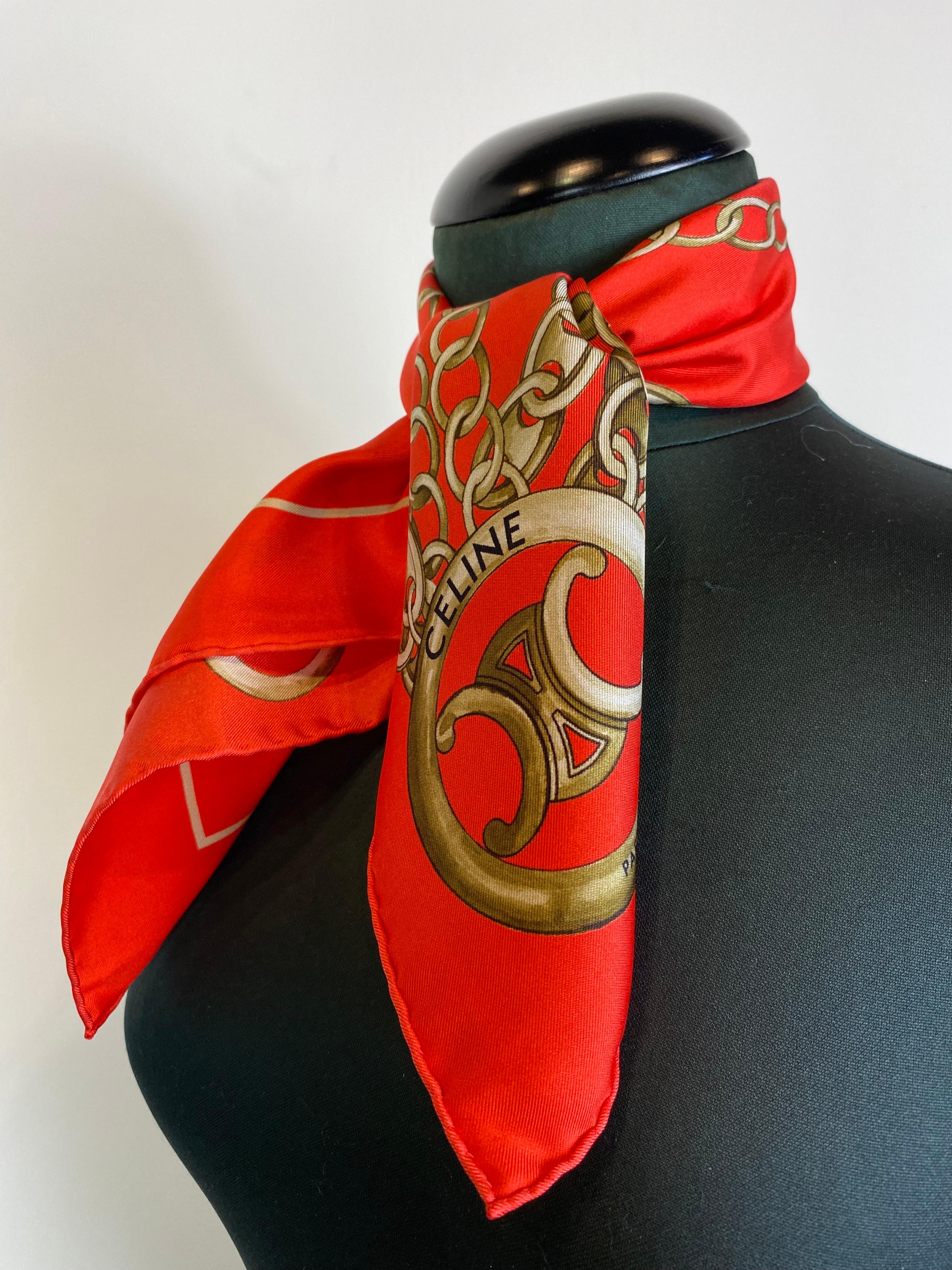 Women's or Men's Céline foulard For Sale