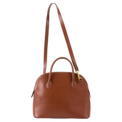 Celine - Grand sac Bolide en cuir doré