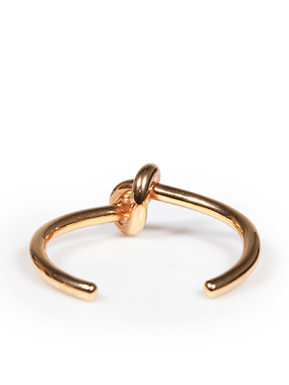 celine knot bracelet rose gold