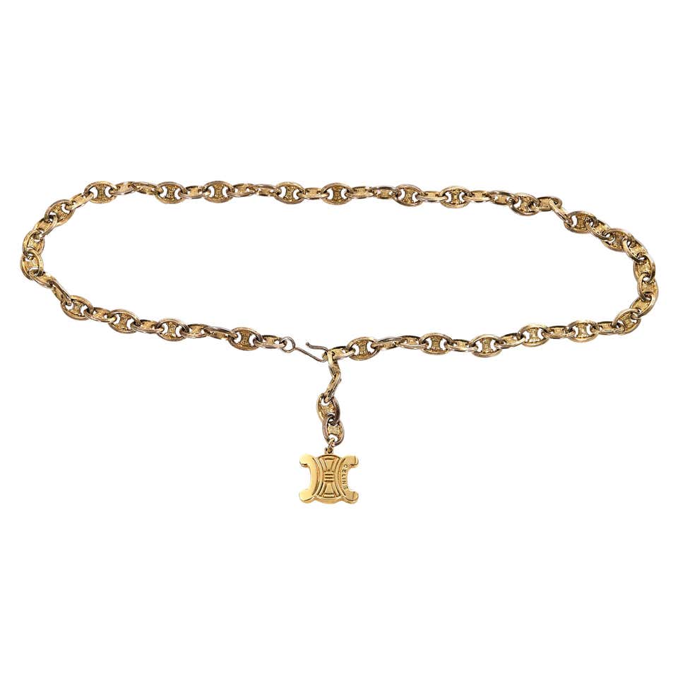 celine chain belt