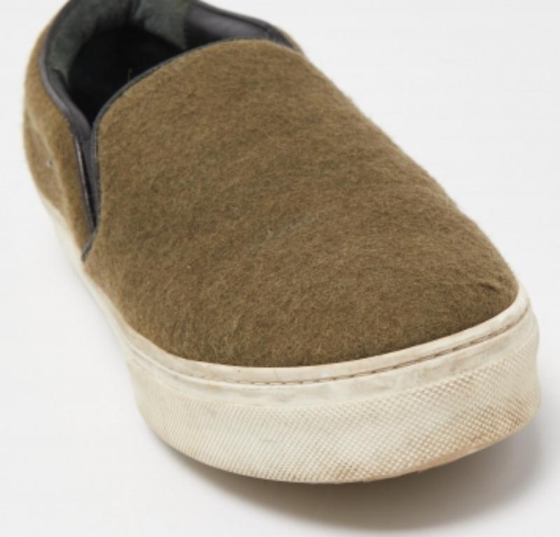 Donna Celine, scarpe da ginnastica in pelliccia Greene & Greene Slip On Taglia 38 in vendita